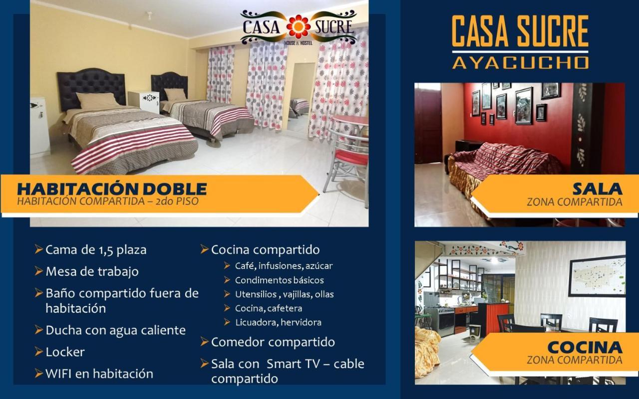 Casa Sucre Hostel Αγιακούτσο Εξωτερικό φωτογραφία