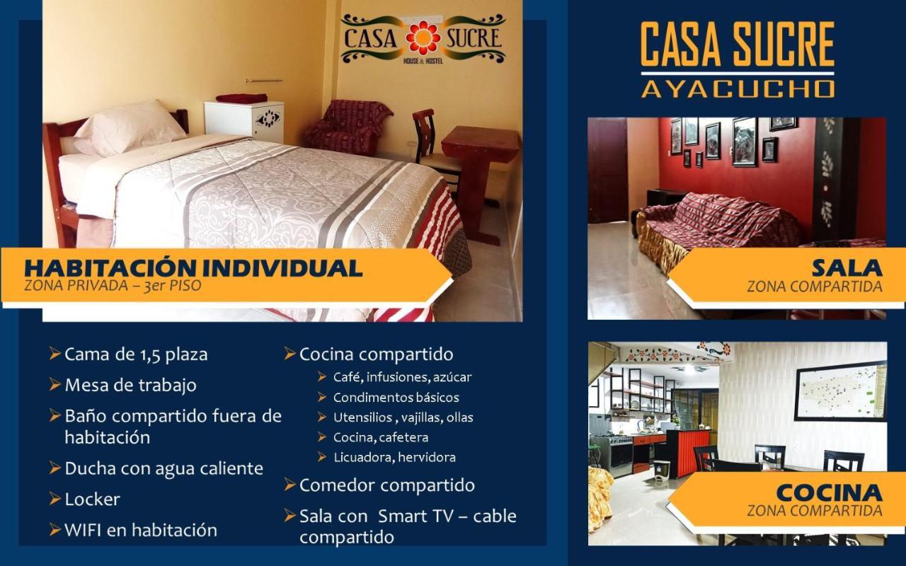 Casa Sucre Hostel Αγιακούτσο Εξωτερικό φωτογραφία
